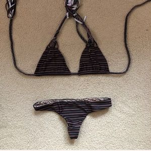 acacia candy stripe set